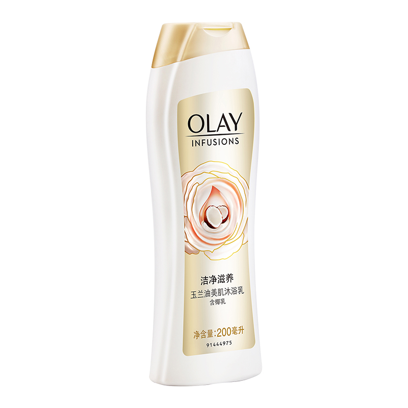 玉兰油 olay 洁净滋润沐浴乳 椰乳 200ml